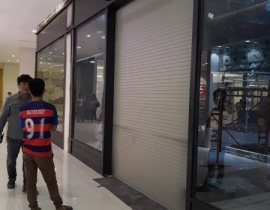 Hình ảnh công trình lắp đặt cửa cuốn hoàn thiện